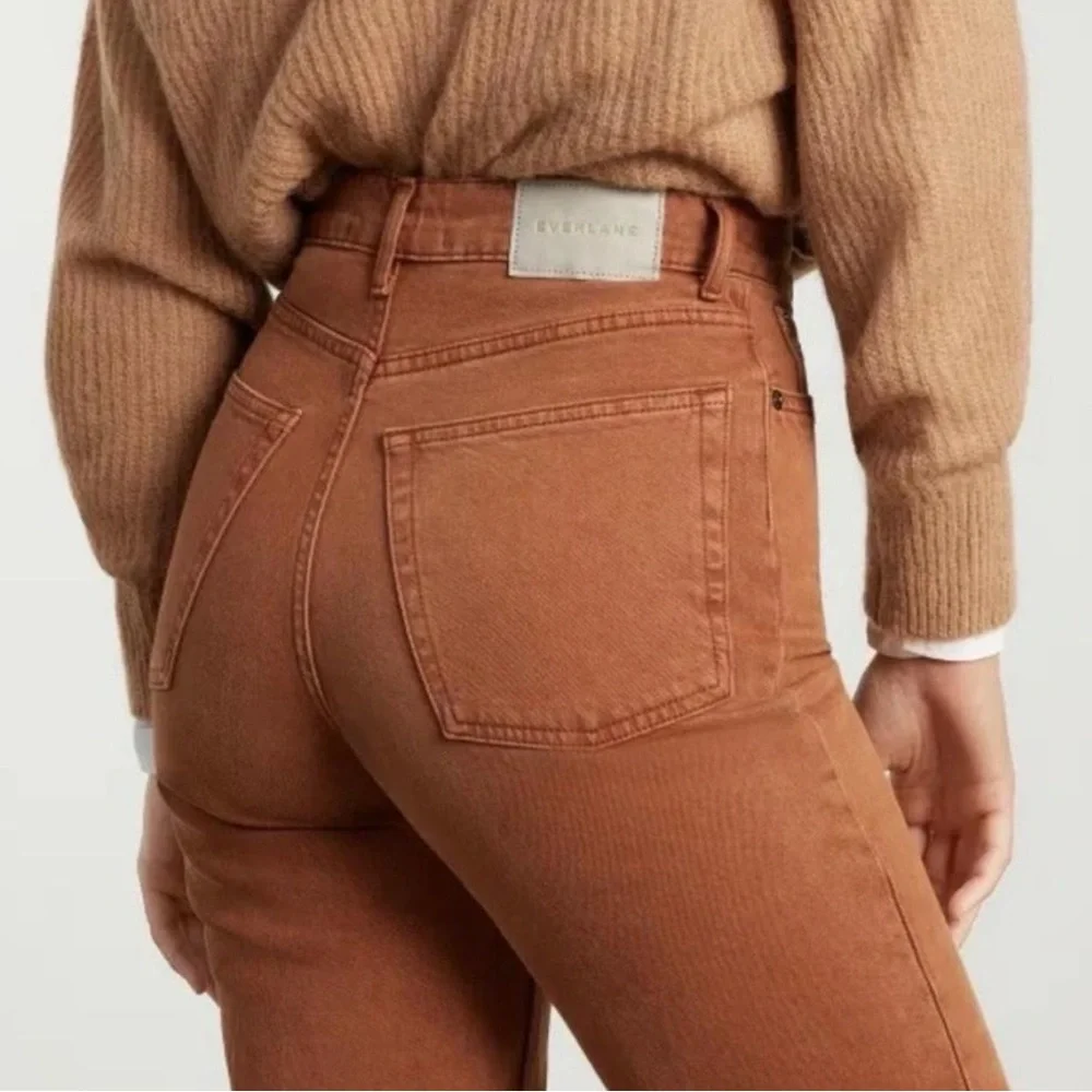 Everlane The Way High Curvy Jean Rich Earth Organic Cotton